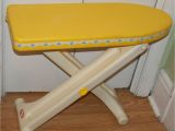 Vintage 1985 Fisher Price Table and Chairs Vintage Little Tikes Laundry Center Ironing Iron Board Child Size