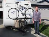 Vintage Airstream Bike Rack Arvika Rv Bike Rack Travel Trailer Installation Demo by Racks for