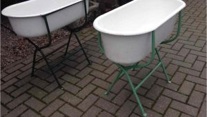 Vintage Baby Bathtub with Stand Enamel Baby Bath with Stand Would Be Perfect for A