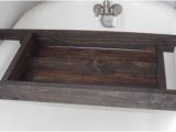 Vintage Bathtub Caddy Items Similar to Over the Tub Wooden Bathtub Caddy for Old