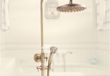 Vintage Bathtub Fixtures Exquisite Wall Mount Antique Brass Gold Shower Fixtures