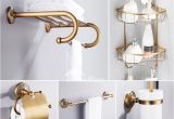 Vintage Bathtub Hardware solid 6 Piece Antique Brass Bathroom Hardware Sets