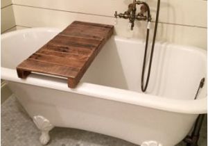 Vintage Bathtub Tray Rustic Bathtub Caddy Ipad Wood Bathtub Tray Bath Shelf