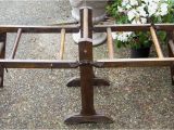 Vintage Bathtub with Stand Antique Wooden Folding Wash Tub Stand
