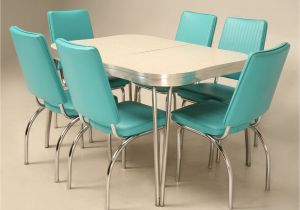 Vintage Fisher Price Table and Chairs Take A Leap Back In Time with This Chrome Brushed Aluminium Vinyl