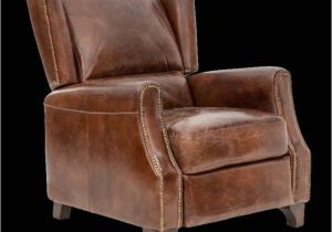 Vintage Leather Accent Chair Vintage Style Leather Recliner Accent Chair Jack Horner
