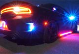 Vintage Police Lights Bulletproof Dodge Charger Hellcat with Police Lights Armored by