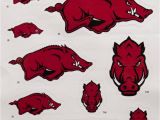 Vintage Razorback Decor Arkansas Razorback Multi Hog Sticker Sheet the Stadium Shoppe On