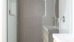 Vinyl Plank Flooring On Shower Walls Creating that Expansive Feel Continued with the Tile Treatment New