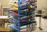 Vinyl Roll Wall Rack 23 Rolling Storage Rack Rustic Storage Racks Storage Racks for Vinyl