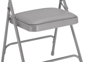 Vinyl Tri Fold Lawn Chair Body Builder Gray Vinyl Padded Folding Chair by National Public