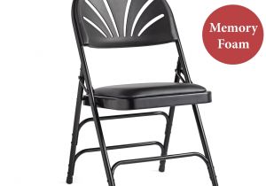 Vinyl Tri Fold Lawn Chair Samsonite 3000 Series Black Fan Back Padded Folding Chair with