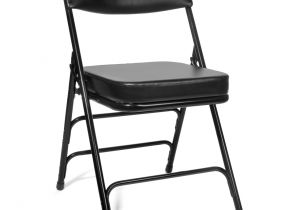Vinyl Tri Fold Lawn Chair Xl Series 2 Thick Black Vinyl Padded Folding Chair Quad Hinged