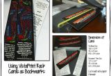 Vistaprint Rack Card Size Vistaprint Rack Cards Double as Bookmarks Classroom Rewards