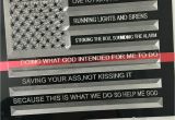 Volunteer Firefighter Lights Thin Red Line Flag Fireman Firefighter Custom Engraving