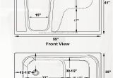 Walk-in Bathtubs Dimensions Handicap Walkintub Wide Texan 2 Sizes 33x54x40 35x54x40