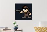 Walking Dead Room Decor Walking Dead Rick Pixel Art Brik