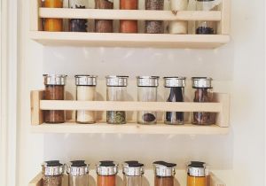 Wall Mountable Wooden Spice Rack Spice Rack Ideas for the Kitchen and Pantry Buungi Com