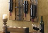 Wall Mounted Beer Glass Rack This Unique and Rustic Wall Mounted Wine Rack Will attract A Lot Of