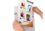 Wall Mounted Brochure Display Rack 8 5 X 11 Poster Size Wall Mount Clear Acrylic Sign Frame with