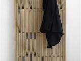 Wall Mounted Coat Rack with Folding Hooks Fold Up Clothes Hanger with Modern Wooden Folding Wooden Coat Hanger