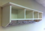 Wall Mounted Coat Rack with Hooks and Shelf Entryway Shelf with Hooks Cole Papers Design