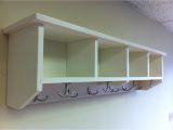 Wall Mounted Coat Rack with Hooks and Shelf Entryway Shelf with Hooks Cole Papers Design