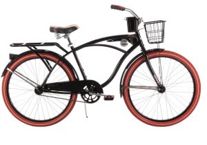 Walmart Bicycle Rack Free Shipping Buy 26 Huffy Men S Nel Lusso Cruiser Bike Black at