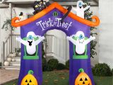 Walmart Inflatable Halloween Decorations Gemmy Airblown Inflatable 9 X 8 5 Archway Ghost House Halloween