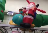 Walmart Inflatable Halloween Decorations New Christmas Inflatables at Walmart 2017 Youtube