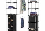 Walmart Mainstay Clothing Rack Walmart Wardrobe Rack Portable Racks at Charliesbararuba