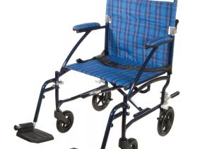Walmart Transport Wheelchairs Drive Fly Lite Ultra Lightweight Transport Wheelchair In Blue Dfl19