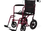 Walmart Transport Wheelchairs Medline Excel Deluxe Aluminum Transport Chair with Hand Brakes