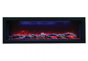Water Vapor Fireplace Insert Amantii Panorama Bi 50 Deep Od Built In Outdoor Electric Fireplace