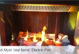 Water Vapor Fireplace Opti Myst Real Flame Electric Fire Youtube