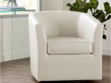 Wayfair Swivel Accent Chair Wade Logan Wilmore Faux Leather Swivel Barrel Chair