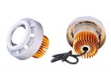 Wearable Led Lights Kojo Projector Led Lamp with Dual Angel Ring for Bajaj Pulsar 220 F
