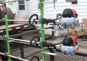 Weedeater Rack for Trailer Trailer Update New Pro Extreme Green touch Trimmer Racks Youtube