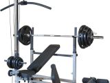 Weight Bench Dicks Body solid Powercenter Bench and 300 Lb Weight Set Dicks