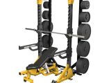 Weight Bench Squat Rack Combo Hammer Strength Hd Elite Half Rack Life Fitness Strength