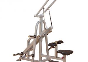 Weight Bench with Lat Pulldown Amazon Com Body solid Lvla Leverage Lat Pulldown Home Gyms
