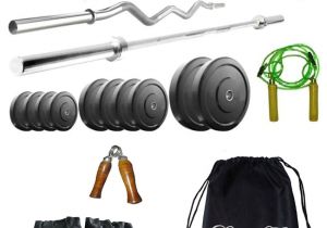 Weight Sets with Bench Dreamfit 50 Kg Home Gym Dumbbells Set Buy Online at Best Price On