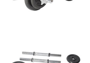 Weight Sets with Bench Dumbbells 137865 Set Dumbbell Weight Barbell Gym Workout Exercise