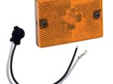 Wesbar Trailer Lights Wesbar Amber Sidemarker Clearance Light W 18 Pigtail Products