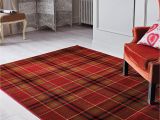 Westwood Accent Rug In Red Love Love Lovea I Traditional Tartan Glen Kilry Rugs In Red