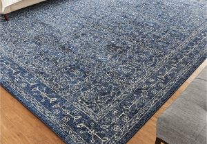 Westwood Traditional Floral Accent Rug In Ivory Mercury Row Utterback Dark Blue area Rug Reviews Wayfair