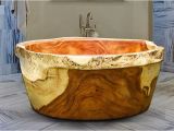 What are Bathtubs Made Out Of Three ton From Slab Massive Tree Made Into Bathtub