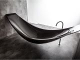 What Bathtubs are Made Of Black Oasis Of Serenity the Hammock Bathtub by Splinter
