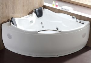What is A Whirlpool Bathtub Eago 60 In Acrylic Fset Drain Corner Apron Front
