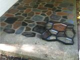 What is the Cheapest Flooring for A Patio the Smart Momma Spray Painted Faux Stones On Concrete Patio Turn